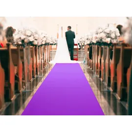 Primaflor Primaflor-Ideen in Textil Läufer »PODIUM, Made in Belgium« rechteckig 2,6 mm Höhe Breite 200 cm, Nadelfilz, Uni-Farben, ideal für Veranstaltungen