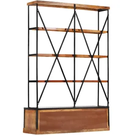 vidaXL Bücherregal 4 Ebenen 122 x 36 x 181 cm Braun