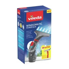Vileda Windomatic Power Blue Fenstersauger inkl. Spray-Einwascher