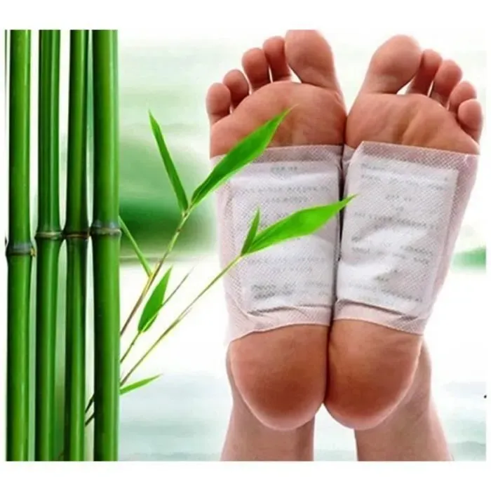 Soin des Pieds 100 Patches Detox Kinoki für die Pieds aux Herbes Naturelles – Kit 50 Tage – von Black Forest Spa® 329717