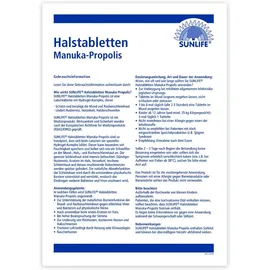 Sunlife Manuka & Propolis Lutschtabletten 24 St.