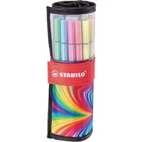 Stabilo Pen 68 ARTY Edition Rollerset sortiert, 25er-Set, Etui (6825-071-20)