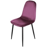 Hti-Living Stuhl Savannah Velvet Pink Esszimmerstuhl Samt 1-teilig