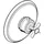 Hansgrohe Montreux Thermostat-Wannenbatterie Brushed Nickel