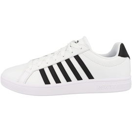 K-Swiss Court TIEBREAK Sneaker White/Black/White, 41