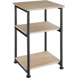 Tectake Memphis Braun Eiche 34 x 30 x 59 cm