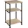 Tectake Memphis Braun Eiche 34 x 30 x 59 cm