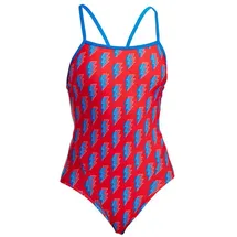 Funkita Single Strap Badeanzug Rot 152