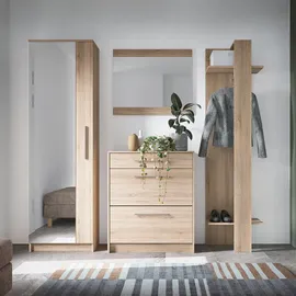 Lomadox Austin 129 0 x 0 x 0 cm braun / braun