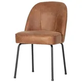 BePureHome Esszimmerstuhl Esstischstuhl Esszimmerstuhl Rodeo Leder Cognac