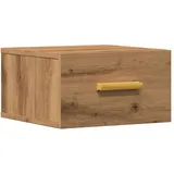 vidaXL Nachtschrank Artisan-Eiche 35 x 35 x 20 cm Braun
