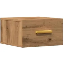 vidaXL Nachtschrank Artisan-Eiche 35 x 35 x 20 cm Braun