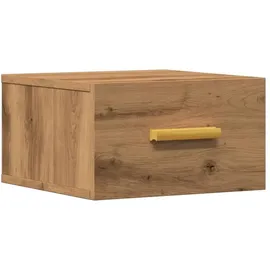 vidaXL Nachtschrank Artisan-Eiche 35 x 35 x 20 cm Braun