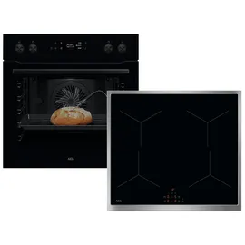 AEG AH63B Set Pyrolyse Herd OE7P621AK + Induktionskochfeld OIX64A00XB