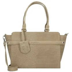 Burkely Casual Cayla Shopper Tasche Leder 38 cm grimmy grey