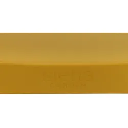 SIENA GARDEN Urban Lights Set 3teilig Square Stuhl gastrotauglich mustard mit Tisch Sola Ø80