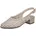 Slingpumps in silber Gr 37