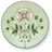 Pip Studio Lily & Lotus Brotteller 12 cm grün