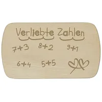Deitert Frühstücksbrettchen Buche 1 20 x 30 cm Beige