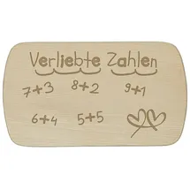 Deitert Frühstücksbrettchen Buche 1 20 x 30 cm Beige