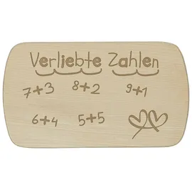 Deitert Frühstücksbrettchen Buche 1 20 x 30 cm Beige
