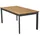 LC Garden Unicamo Ausziehtisch 180 x 90 x 75 cm Aluminium/Teak Natur