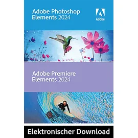 Adobe Photoshop & Premiere Elements 2024 Mac