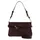 PINKO Belt Bag Mini Schultertasche Leder Burgundy Wine