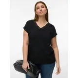 Vero Moda Curve Vmcbella SL LACE TOP WVN NOOS Cur - Plus Size - 50,