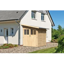Karibu Wandlitz 2 1,78 x 1,78 m natur
