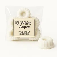 Duftmelt Weiße Espe - White Aspen | 5er Set - Duftwachs | Duftkerzen