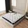The White Stone Topper 150 x 190 cm H2 Mikrofaser/Leinen