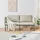 [en.casa] Couch 2-Sitzer Beige