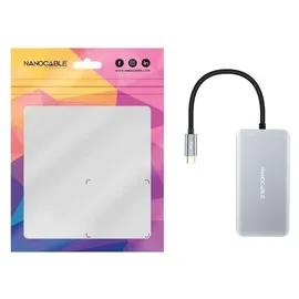NANOCABLE Docking Hub 5 in 1 USB-C auf USB 3.2/USB-C/USB-C PD