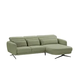Switch Eckcouch Flachgewebe 3-Sitzer Blau