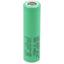 Samsung INR18650-25R 2500mAh 3,7V, Lithium Ionen Akku, ungeschützt