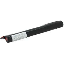 Akku für Notbeleuchtung 6 Volt Spannung 1800mAh NiCd Akku 23mm Durchmesser 215mm Länge