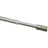 GARDINIA Vitragestange Zylinder 1-läufig Ø 10 mm 80 - 110 cm edelstahl-optik