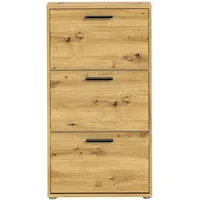 HBZ SAM 59 x 103 x 17 cm braun / Eiche Artisan