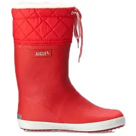 Aigle Giboulee 2 Gummistiefel Rot/Weiß 27
