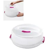Metaltex Tortenbehälter Ø 36 cm Kunststoff Violett Lila