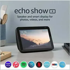 Amazon Echo Show 8 2. Generation anthrazit