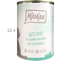 MjAMjAM gute Pute an gedämpftem Kürbis Katzenfutter nass