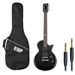 ESP LTD E-Gitarre ESP LTD EC-10 Kit E-Gitarre Set mit Kabel