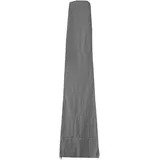 Mendler Schutzhülle 370cm für 5x5m XXL-Marktschirm HWC-D20, Abdeckhülle Cover mit Reißverschluss - anthrazit
