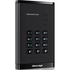 Istorage diskAshur PRO3 1 TB USB 3.2 Schwarz IS-DAP3-256-SSD-1000-F