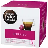 Nescafe Dolce Gusto Espresso Kaffee 16 Aromaversiegelte Kapseln 190g