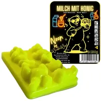 WonderWax Duftwachs WonderWax® Neon Duftriegel 6 x Duftwachs Bären (Heiße Milch mit Honig), Duftrichtung: Heiße Milch mit Honig