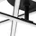LINDBY Elviano 1-flammig 80 cm schwarz Aluminium