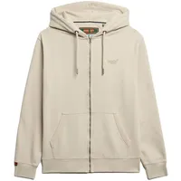 Superdry Herren Sweatjacke - Essential Logo Zip Hoodie, Kapuze,
